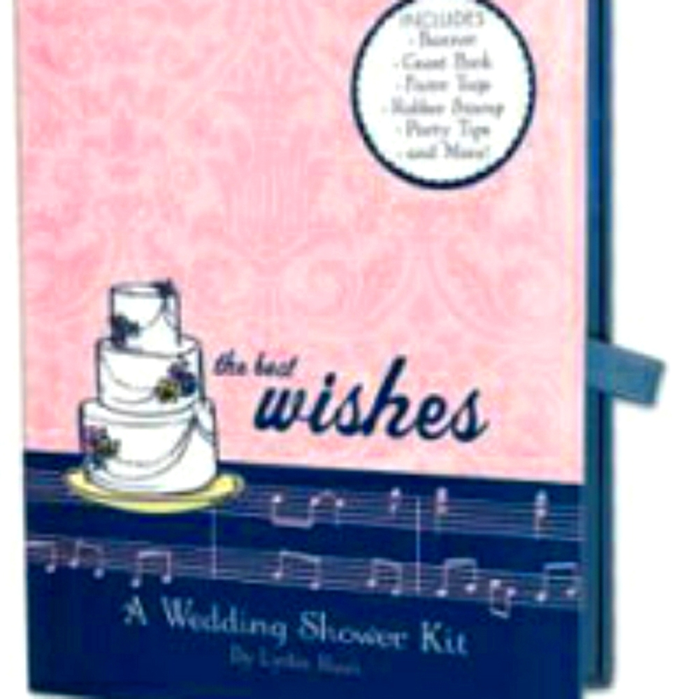 The Best Wishes Wedding Shower Kit Hardcover 